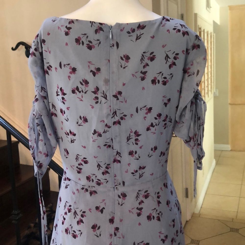 WAYF Larissa Rouched Mini Dress Size Medium - Picture 7 of 8
